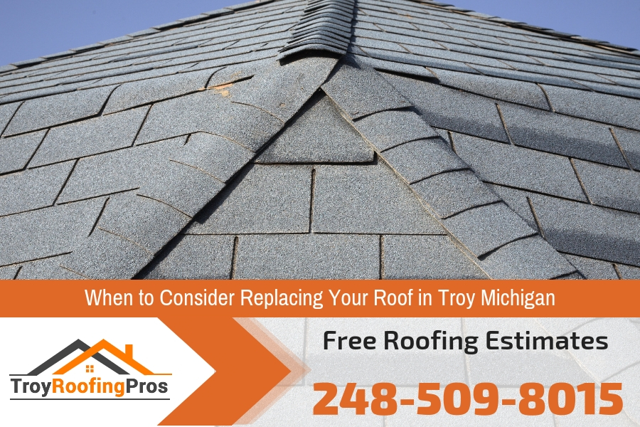 When to Consider Replacing Your Roof in Troy Michigan