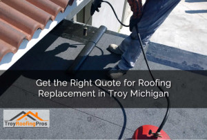 Troy Michigan Roof Replacement