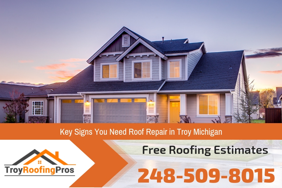 Key Signs You Need Roof Repair in Troy Michigan 