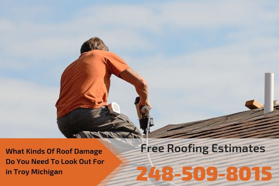 What Kinds Of Roof Damage Do You Need To Look Out For in Troy Michigan