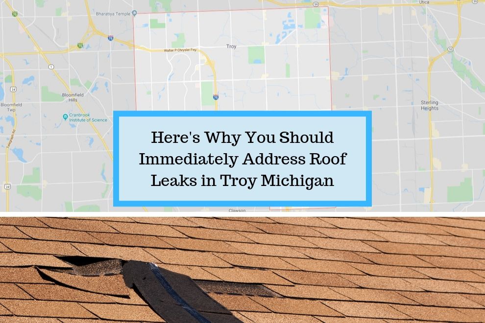 Heres Why You Should Immediately Address Roof Leaks in Troy Michigan