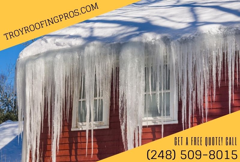 Roof Ice Dams and How You Avoid Them on Your Troy Michigan Roof