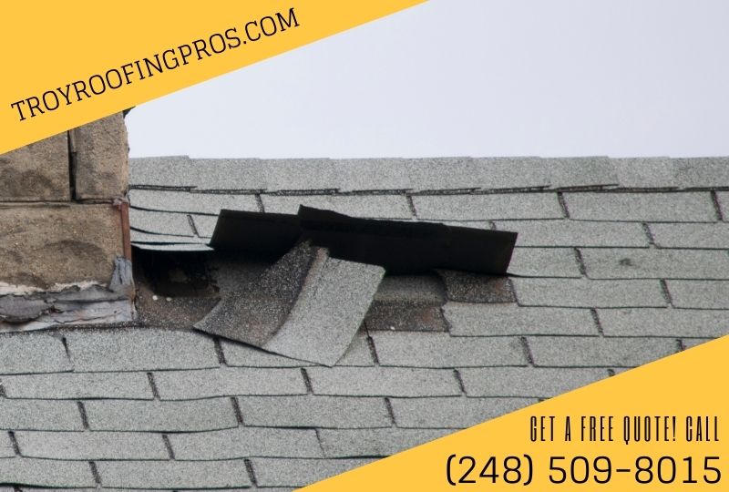 Repair Roof Shingles in Troy Michigan